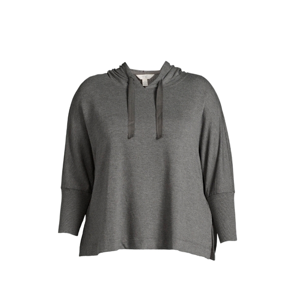 Terra & Sky Women's NWT Plus Size Relaxed Fit Long Sleeve Pullover Hoodie 842 - Picture 1 of 6